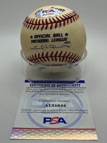 Elroy Arcát Pittsburgh Pirates Aláírt Autogramot Hivatalos MLB Baseball PSA DNS - Dedikált Baseball