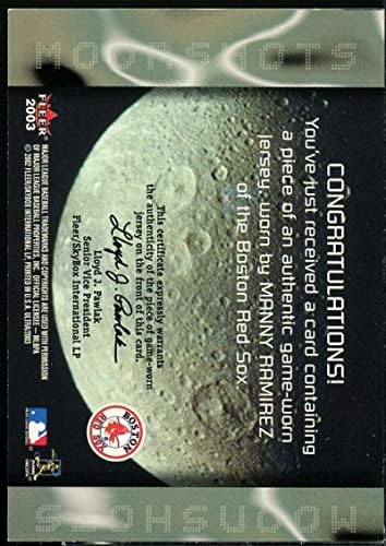 Manny Ramirez Kártya 2003 Ultra Moonshots Emlékek ÚR