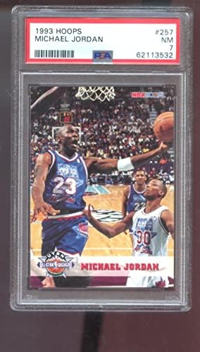 1993-94 Karika 257 Michael Jordan All-Star PSA 7 Osztályozott Kosárlabda Kártya NBA 93 - Aláíratlan Kosárlabda Kártyák