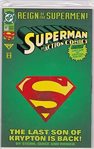 DC COMICS - SUPERMAN AZ ACTION COMICS UTOLSÓ FIA KRIPTON VISSZA