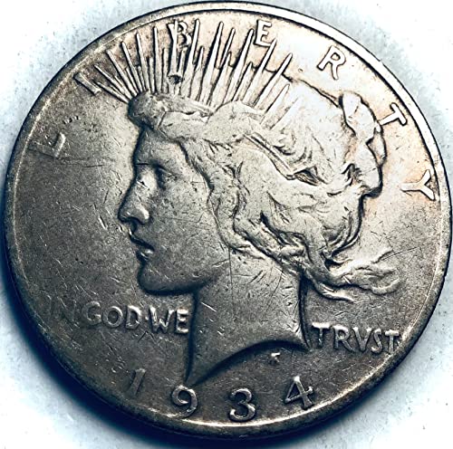 1934 S Béke Silver Dollar Eladó Nagyon Jó