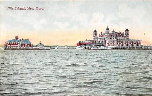 Ellis Island, New York-I Képeslap