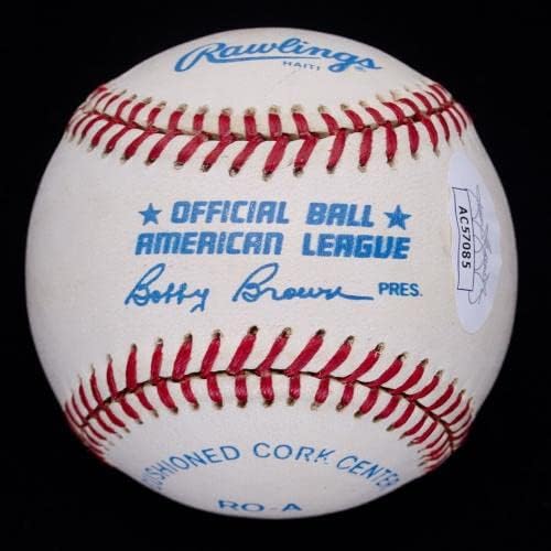 Korai Karrierje Ken Griffey Ifjabb Aláírt Dedikált OAL Baseball SZÖVETSÉG COA AC57085 - Dedikált Baseball