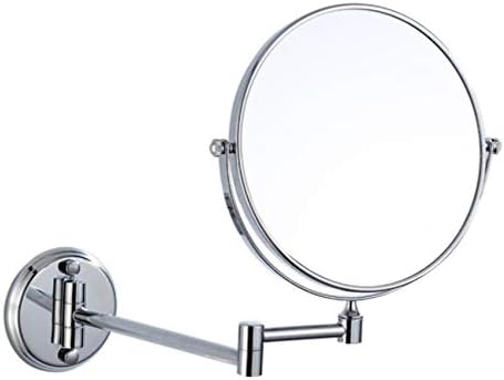 Smink Hiúság Tükör,egyoldalas Falra Szerelt Szépség Tükör 3X Nagyítású Tükör 360° - Ban Forgatható, Kihúzható Kozmetikai