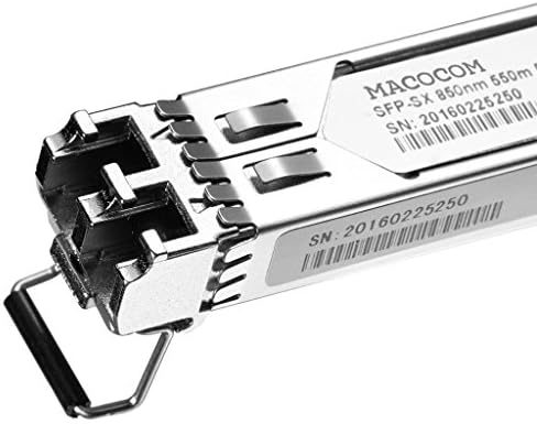 Macocom az Arista SFP-1G-SX SFP 1000BASE-SX Készülék Multi-mode Mini-GBIC 850nm 550 méter DOM