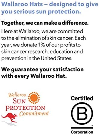 Wallaroo Kalap Társaság Női Petite Charlie Kalap – UPF 50+, Állítható, Pakolható, Célja, Ausztráliában, Kis