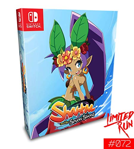 Kapcsoló Korlátozott Futás 72: Shantae a Hét Szirénák Gyűjtői Kiadás