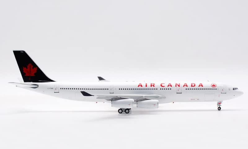 A B-Modell Air Canada az Airbus A340-300 C-FTNP 1/200 FRÖCCSÖNTÖTT Repülőgép Előre elkészített Modell