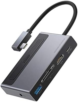 SXYLTNX USB Típus C-HUB, hogy a 4K HD TF SD Kártya Olvasó Behúzható Klip USB-C 3.0 Adapter Dokkoló Állomás Splitter