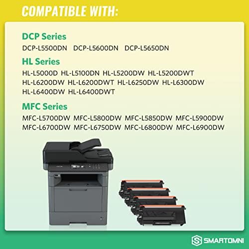 S SMARTOMNI TN850 TN850 TN820 Magas Hozam Kompatibilis Toners_Cartridges_Printer Csere Testvér TN850 TN820 TN-850 HL-L6200DW